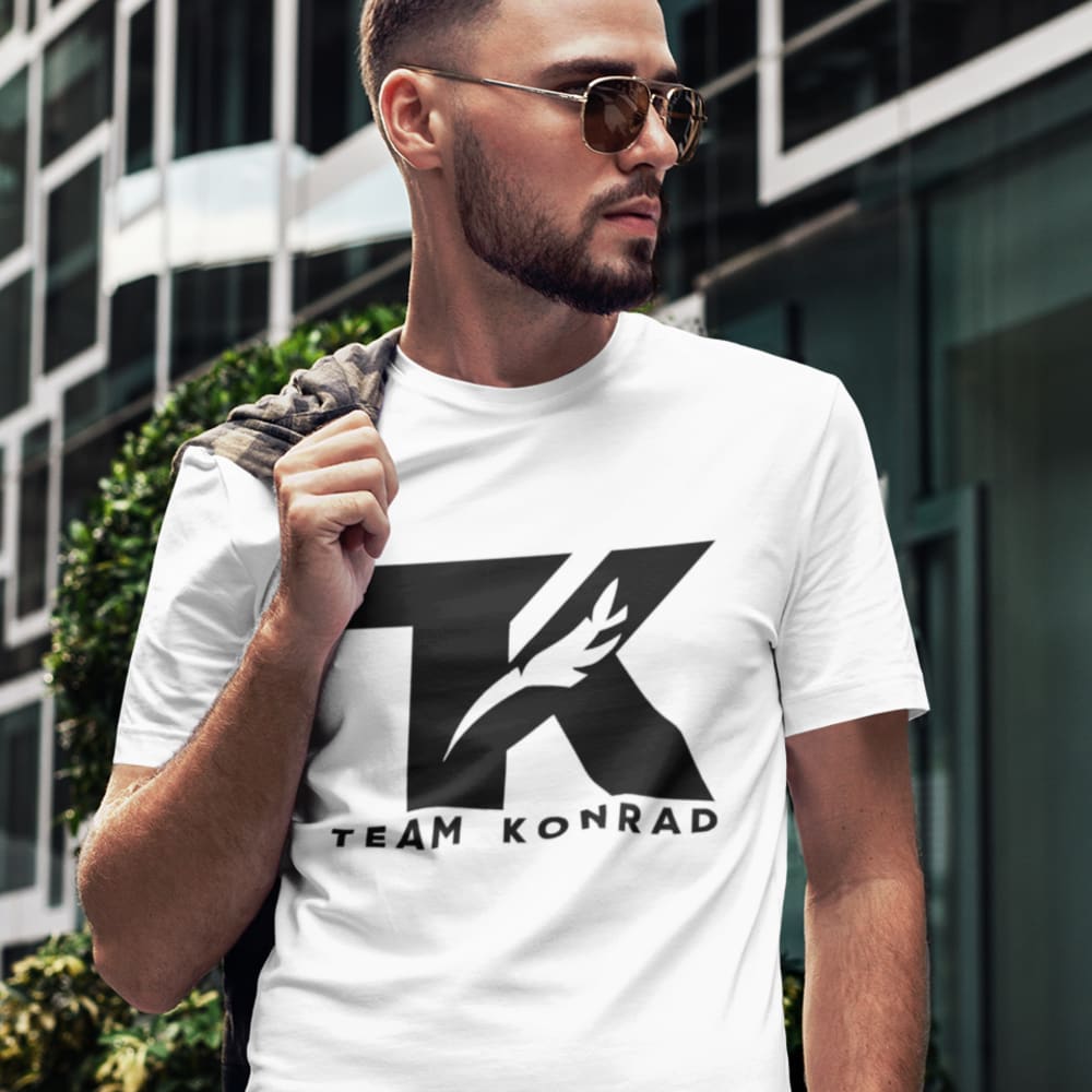 Team Konrad Men's T-Shirt, Black Logo