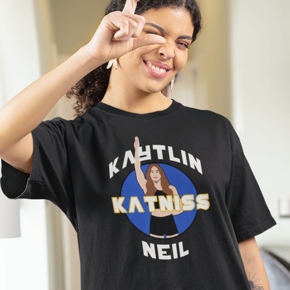 Kaytlin "Katniss" Neil  Women's T-Shirt, Light Logo