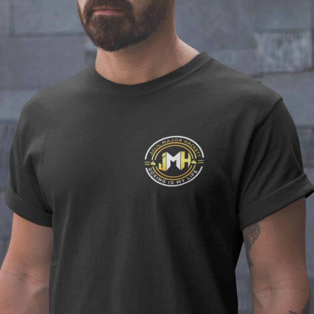 Jalil “Major” Hackett Men’s T-shirt, Light Mini Logo