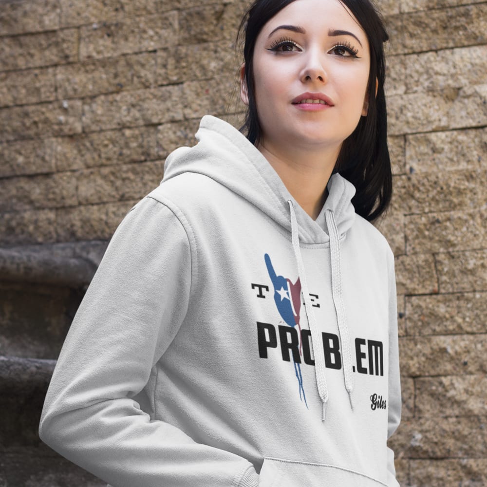 The Problem Giles by Trevin Giles, Women's Hoodie, Black Logo