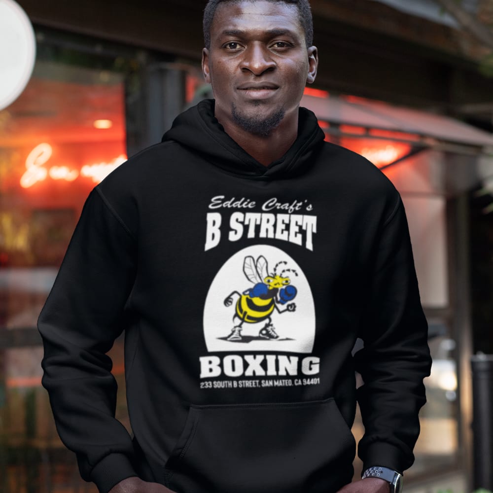 B Street Boxing by Eddie Croft Hoodie