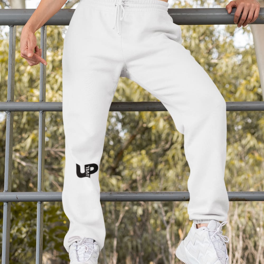 "LevelUp" by Cooper Donlin Jogger, Black Logo