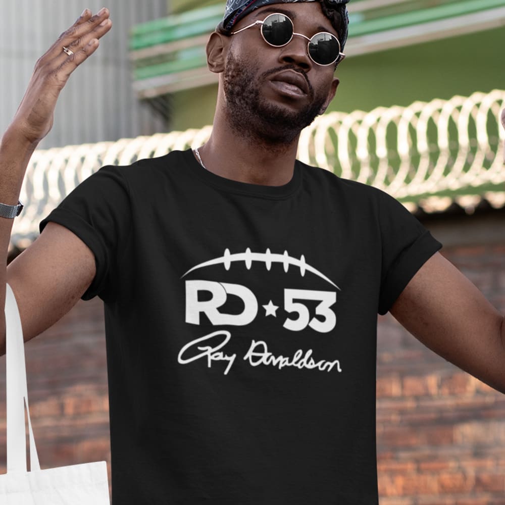 RD 53 Ray Donaldson T-Shirt, White Logo
