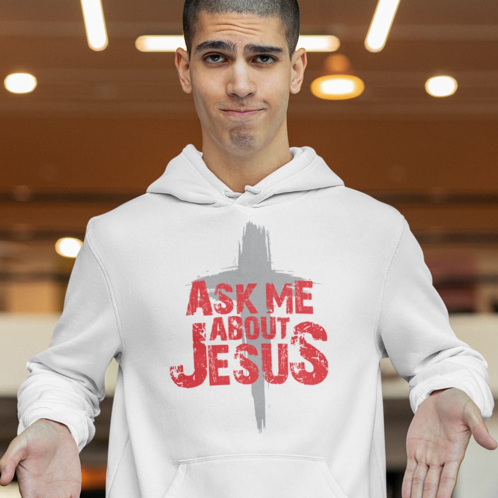 Ask me about Jesus by Woodrow Dantzler III Hoodie