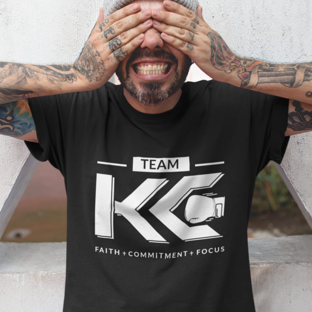 Team KC by Kaitlyn Clark T-Shirt , White Logo