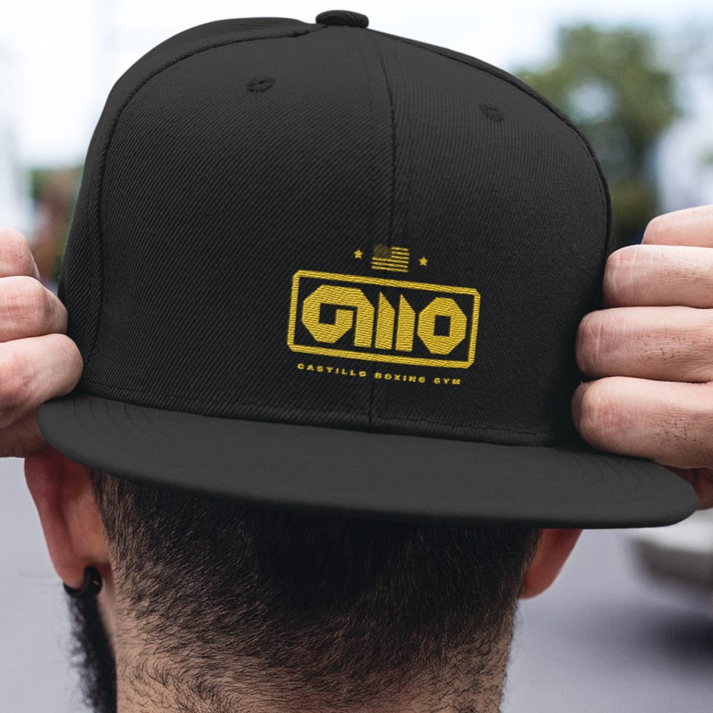 GMO Castillo Boxing Gym Hat, Gold Logo