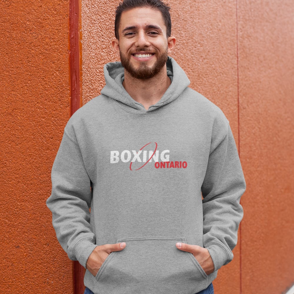 Boxing Ontario Hoodie, Red Logo