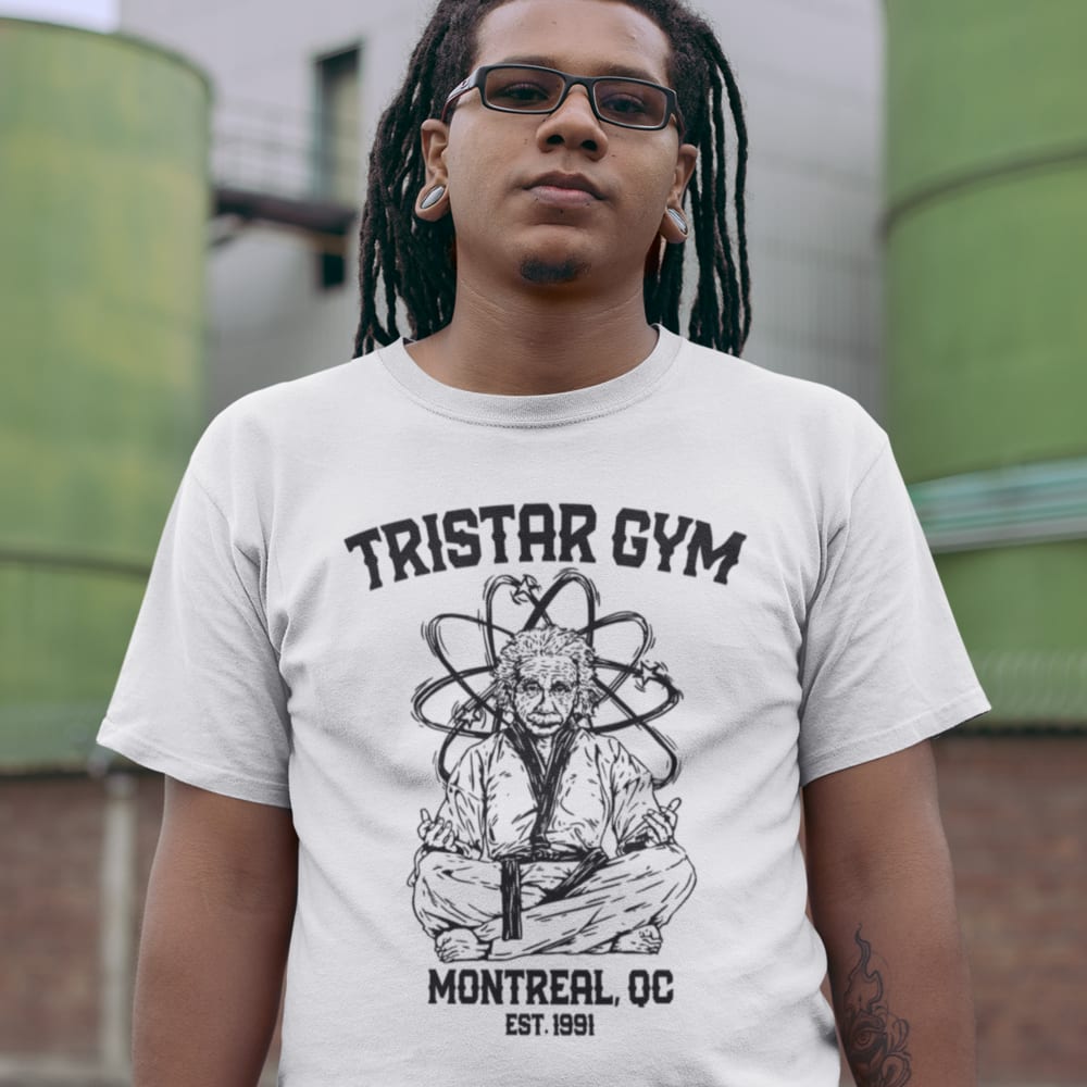 TRISTAR GYM by Firas Zahabi Men's T-Shirt, Black Logo