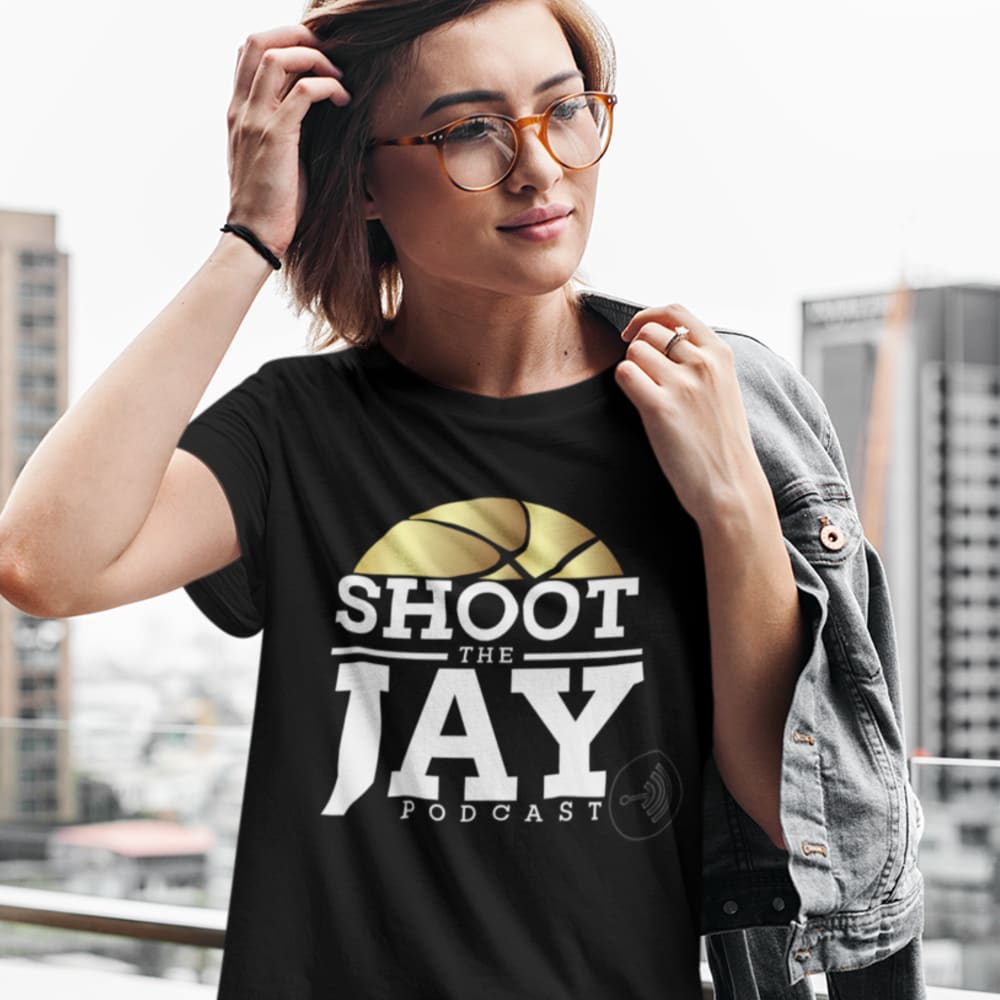 Shoot the Jay Podcast T-Shirt, Light Logo