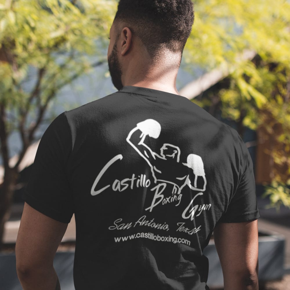 Castillo Boxing Gym T-Shirt, White Logo
