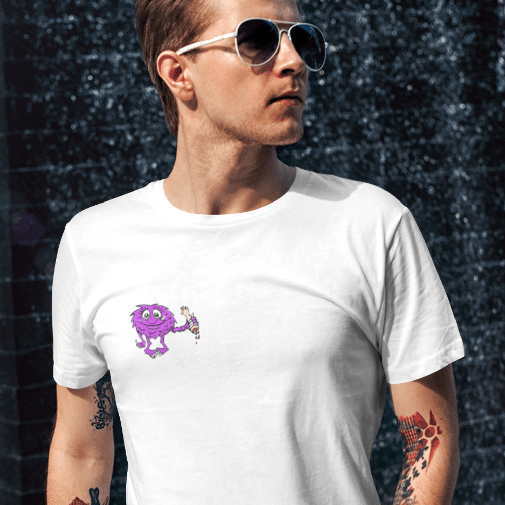 Lil Monster by Vanessa Demopoulos, T-Shirt, Mini Logo