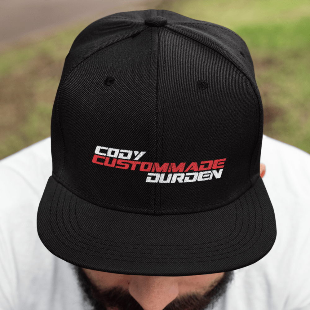 "Custommade" by Cody Durden, Hat, Light Logo