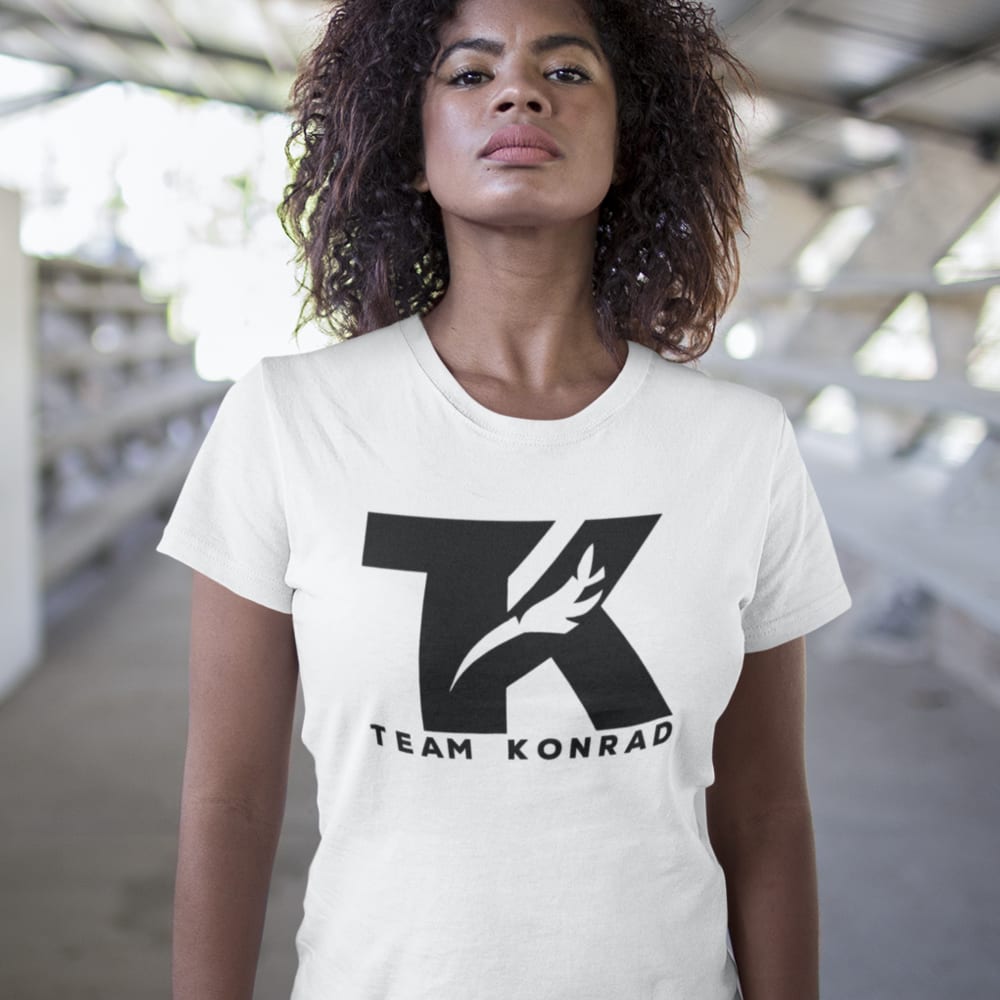 Team Konrad Women's T-Shirt, Black Logo