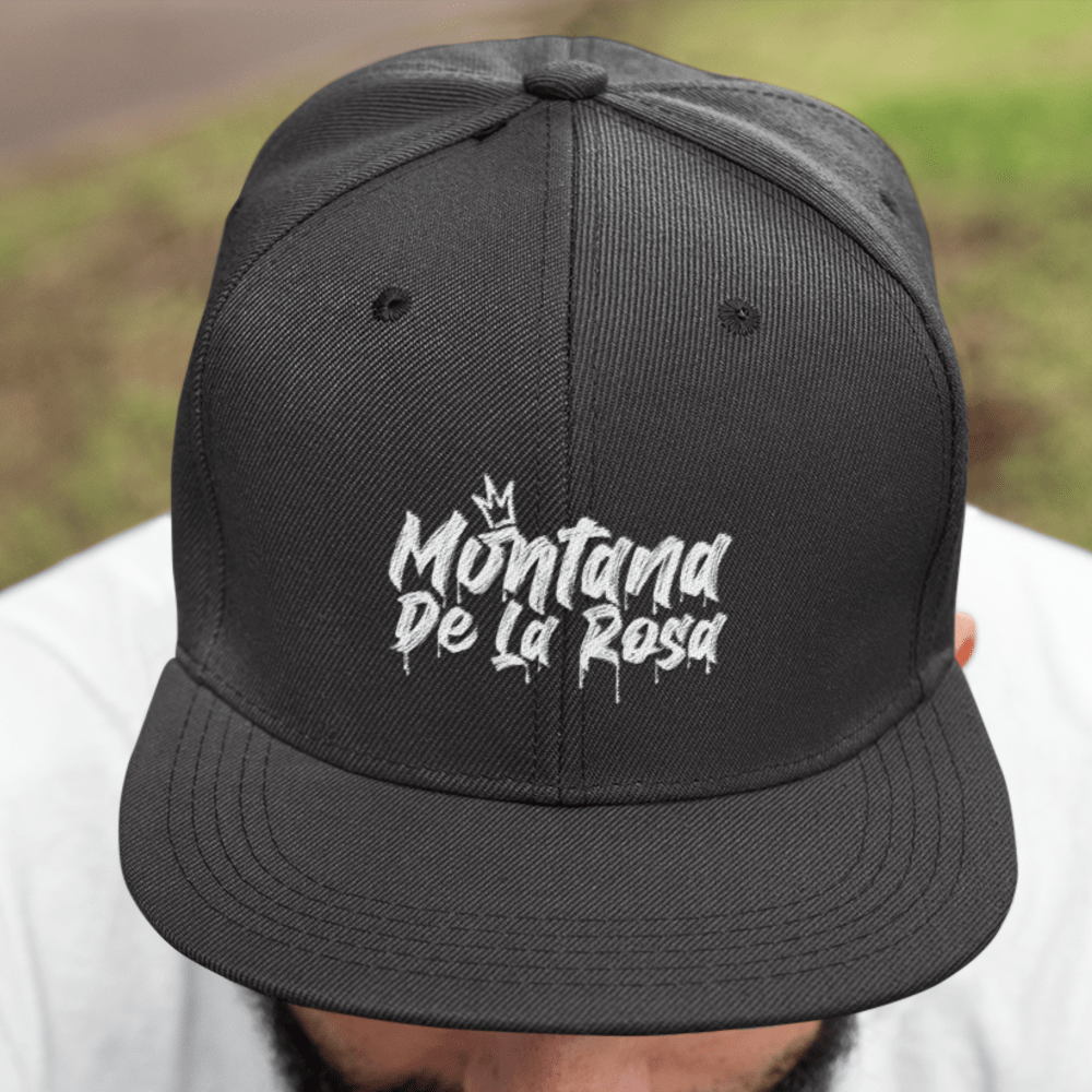 Montana Delarosa Hat, White Logo