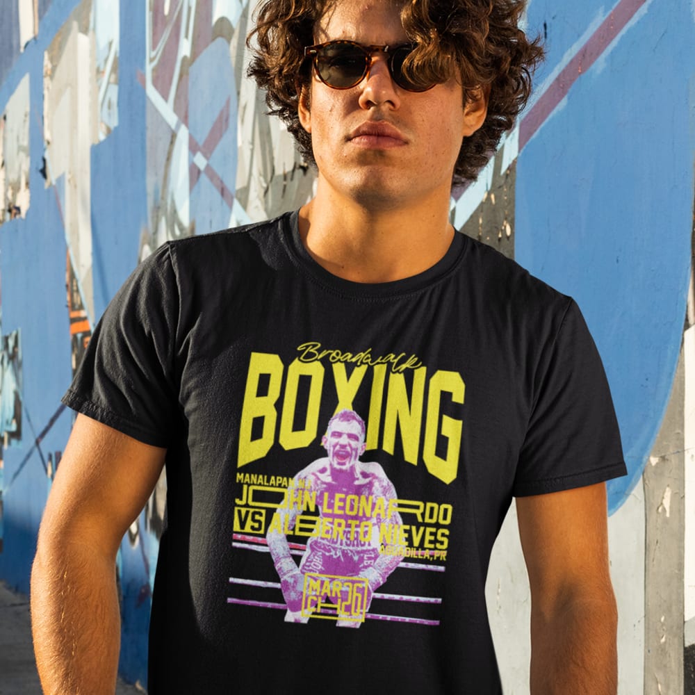 BroadWalk Boxing 3.26.23 by John Leonardo T-Shirt