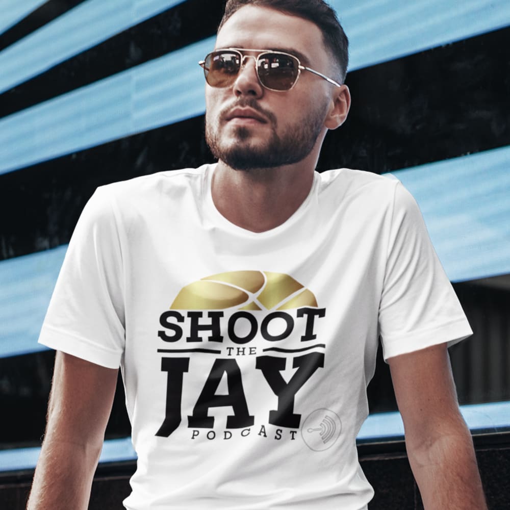 Shoot the Jay Podcast T-Shirt, Dark Logo