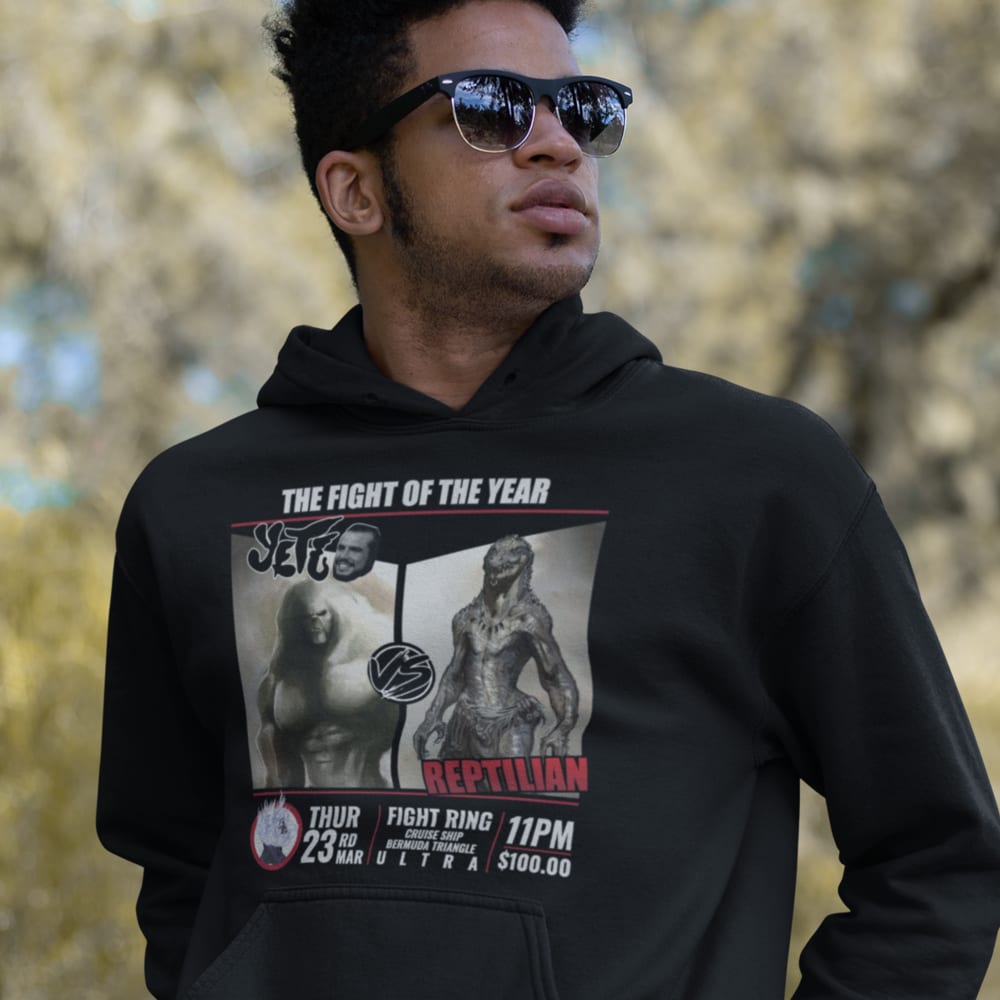 The Fight of the Year Joshua Bredl Hoodie, White Logo