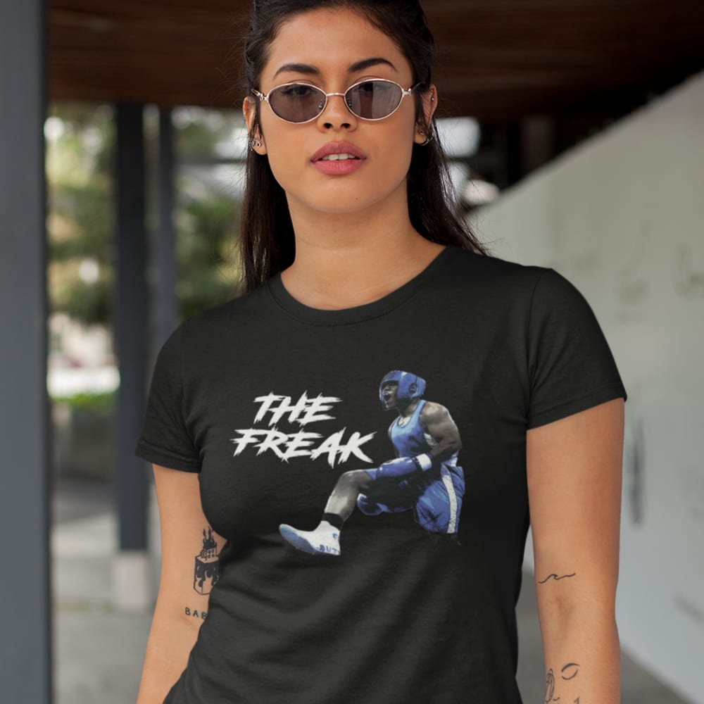 LIMITED EDITION “The Freak” Quan Arnold Women's T-Shirt, White Logo
