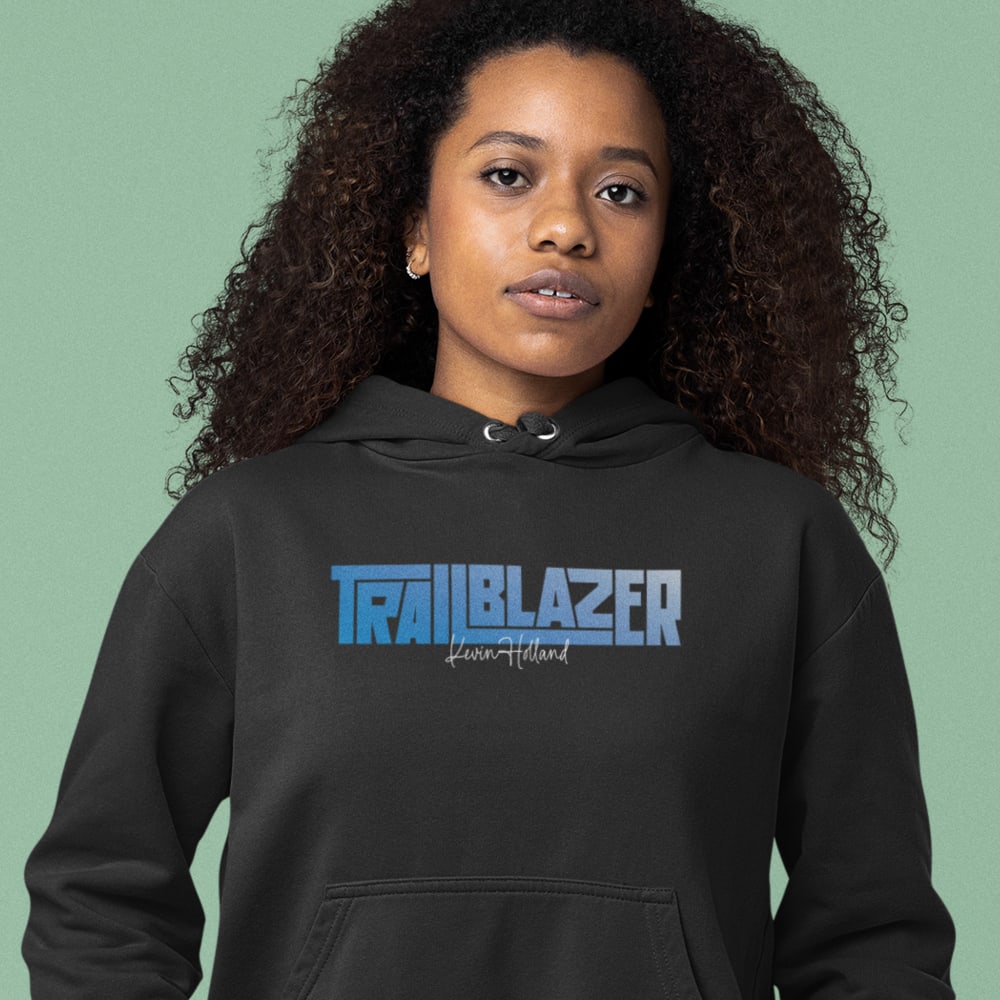  Trail Blazer II by Kevin Holland Men's Hoodie, White Logo