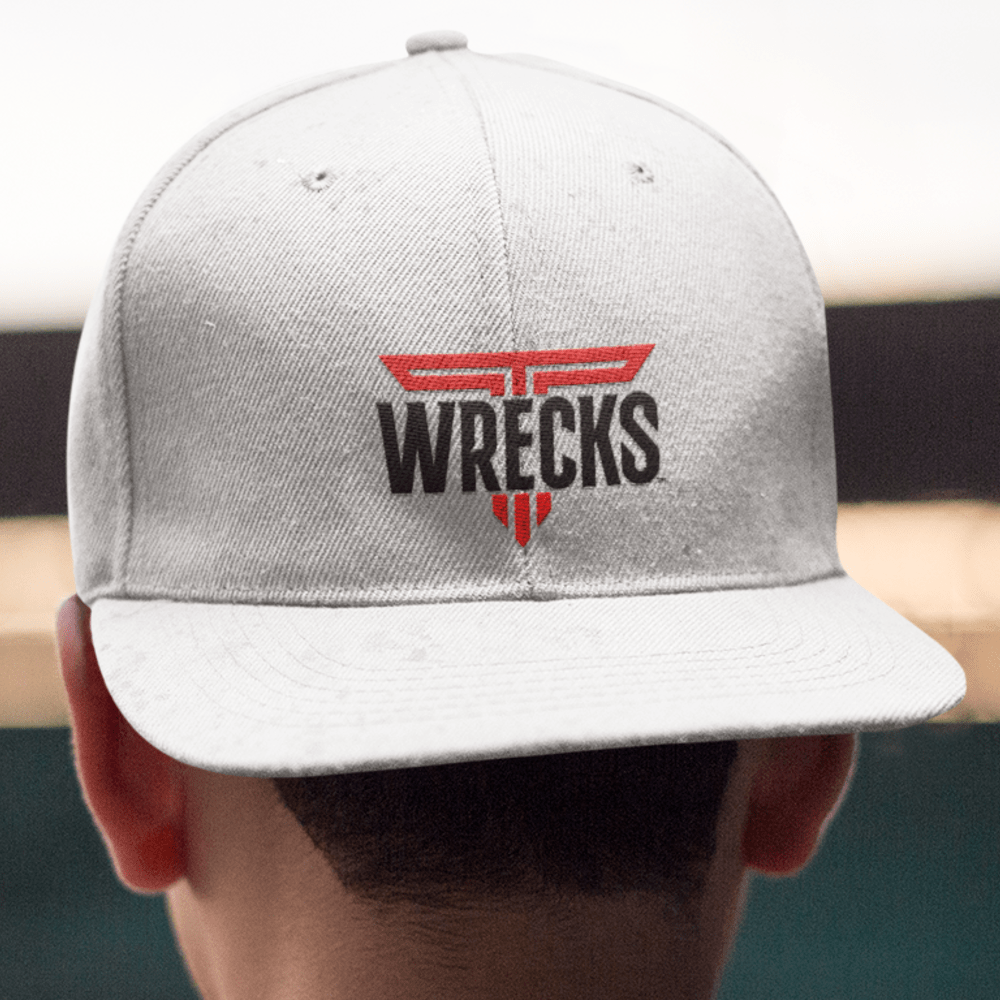 WRECKS by Terrance Mckinney Hat, Black Logo