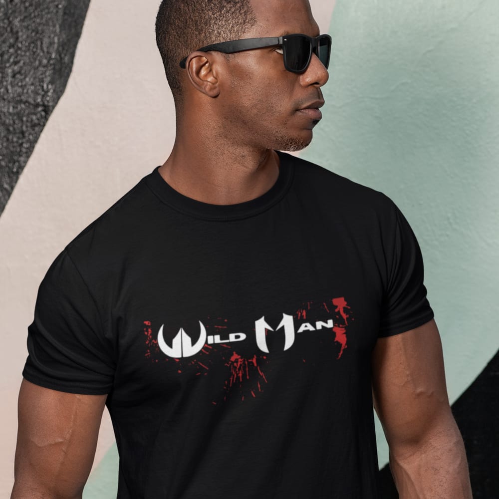 Chevvy “The Wildman” Bridges Men's T-Shirt, White Logo