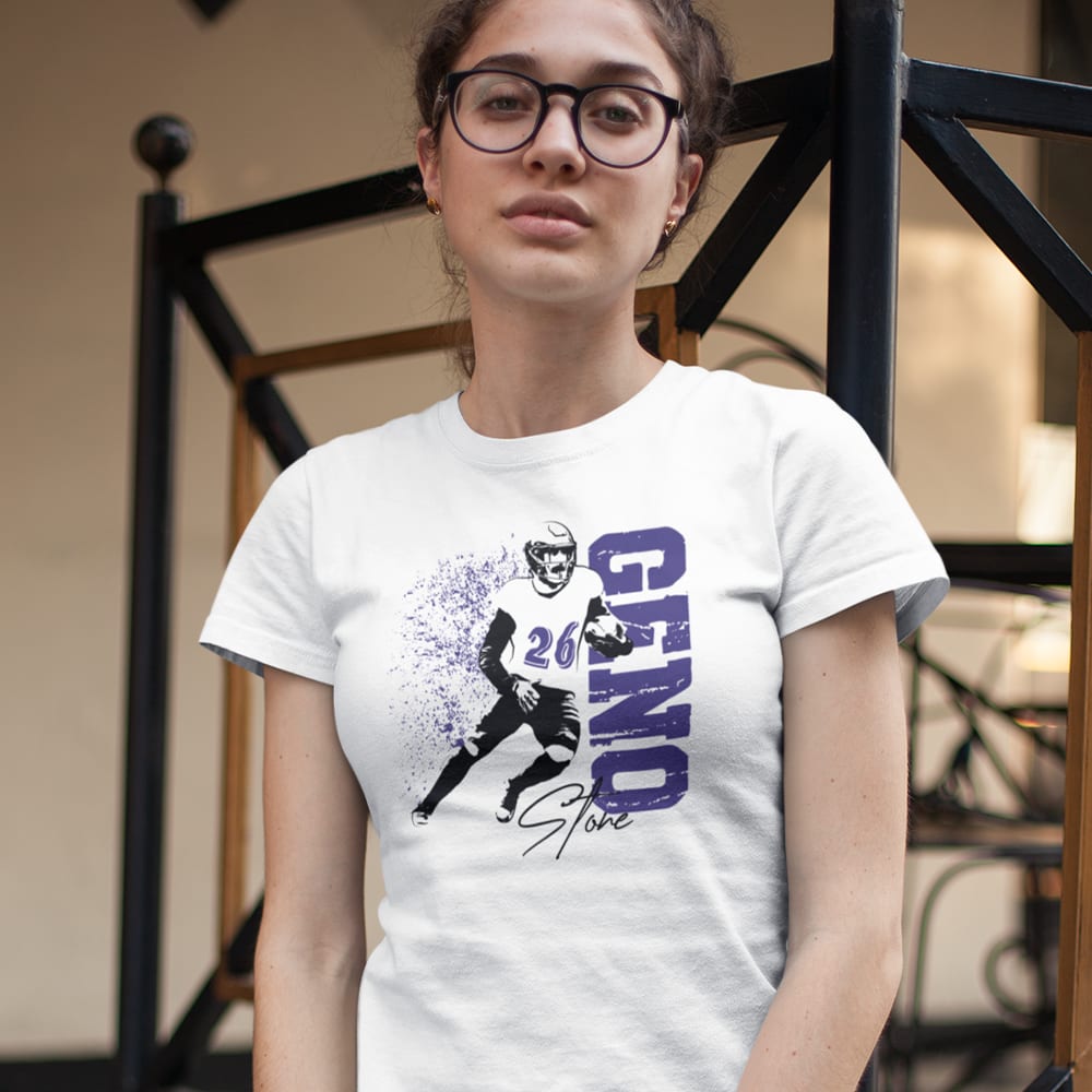 #26 Geno Stone Unisex T-Shirt, Dark Logo