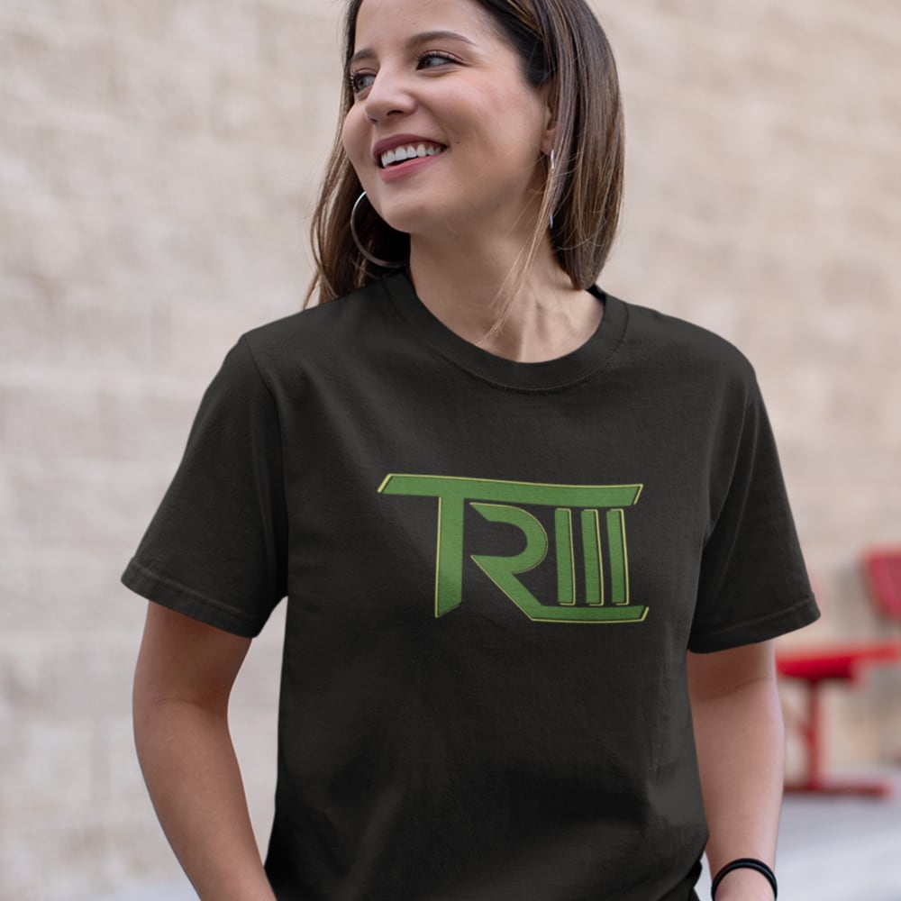Thomas Reed "TR III" - Women's T-Shirt, Green Logo