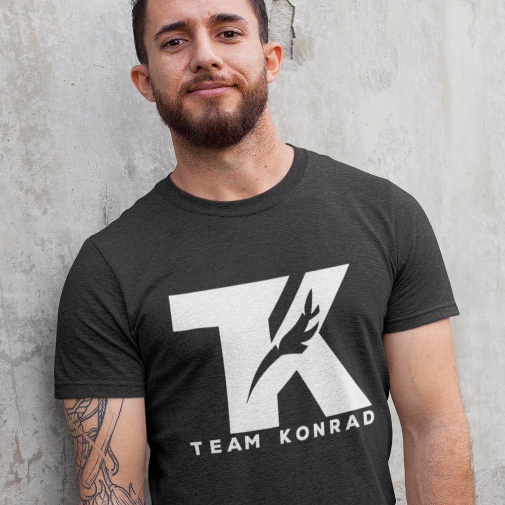  Team Konrad Men's T-Shirt, White Logo