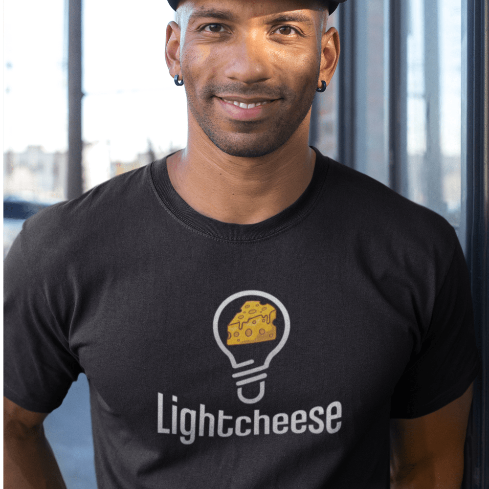 Lightcheese Starter by Larry Moreno Men's T-Shirt