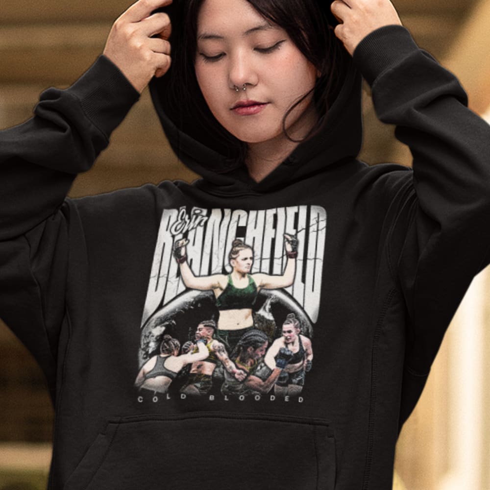 Cold Blooded Erin Blanchfield Collage Women's Hoodie