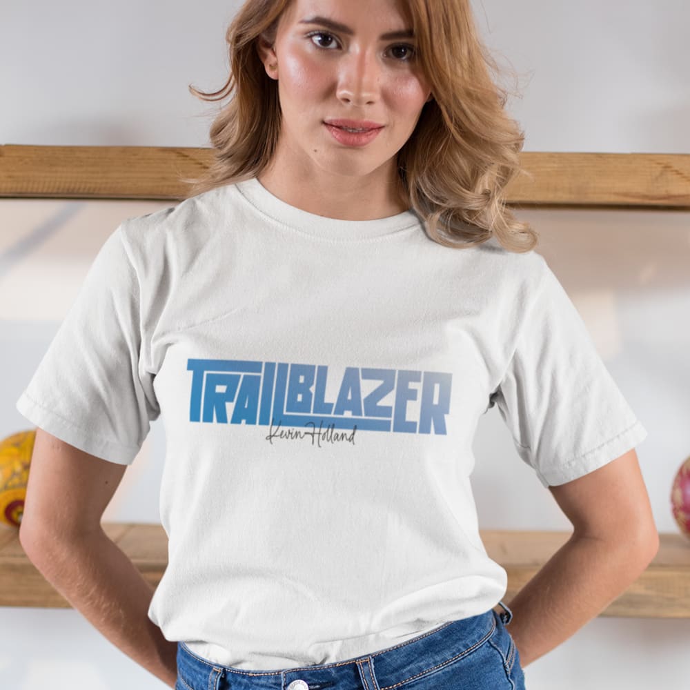  Trail Blazer II by Kevin Holland Women's T-Shirt, Black Logo