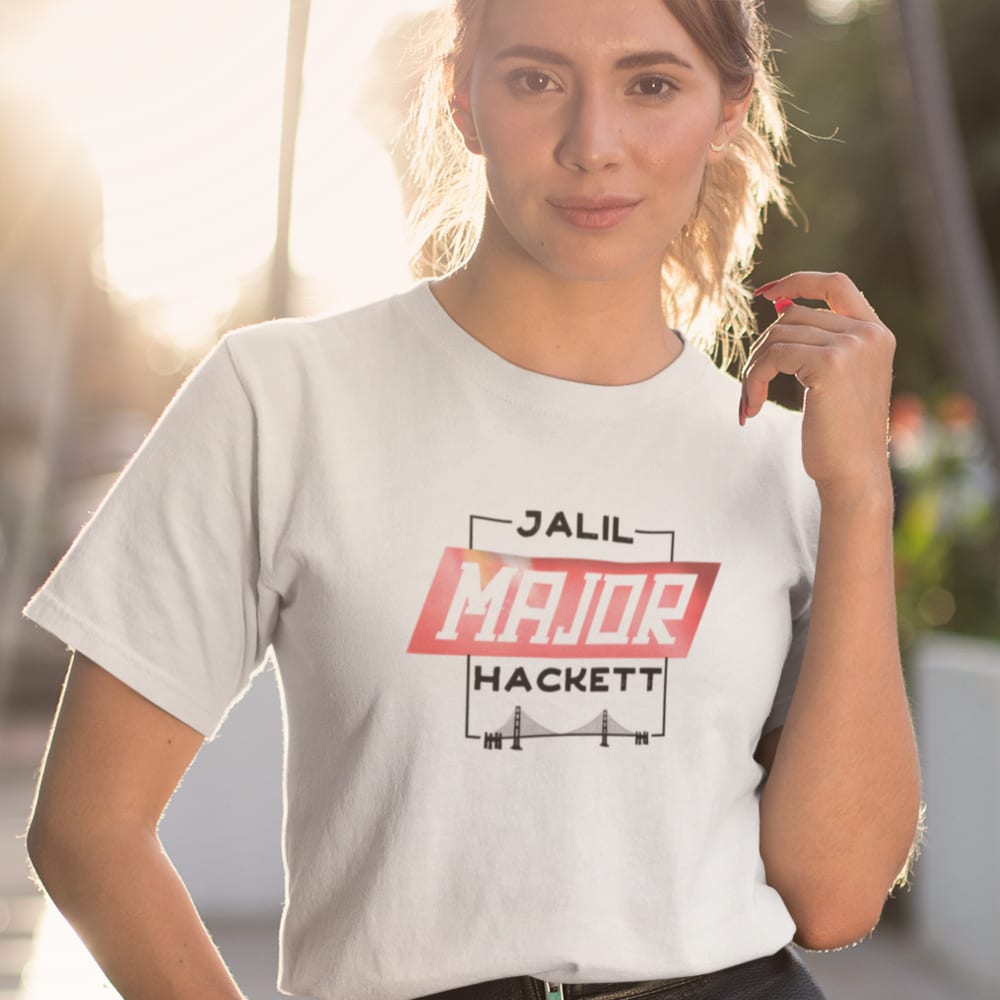 Jalil Hackett 4-0, Limited Edition Women’s T-Shirt, Dark Logo