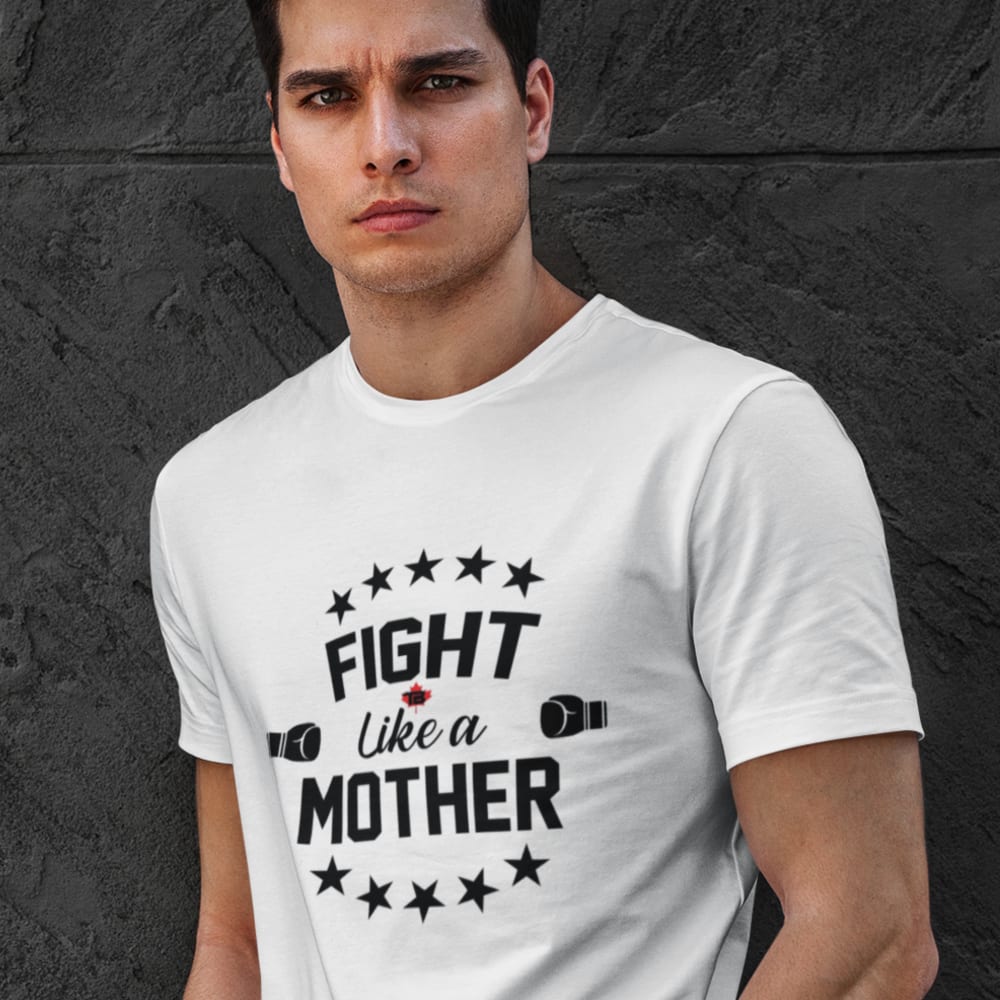 Fight Like A Mother by dy Bujold, T-Shirt, Black Logo