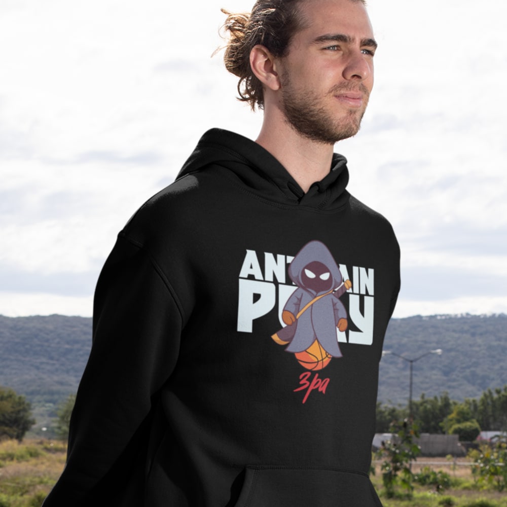 3 Points Assassin by Antwain Peay Hoodie, Light Logo