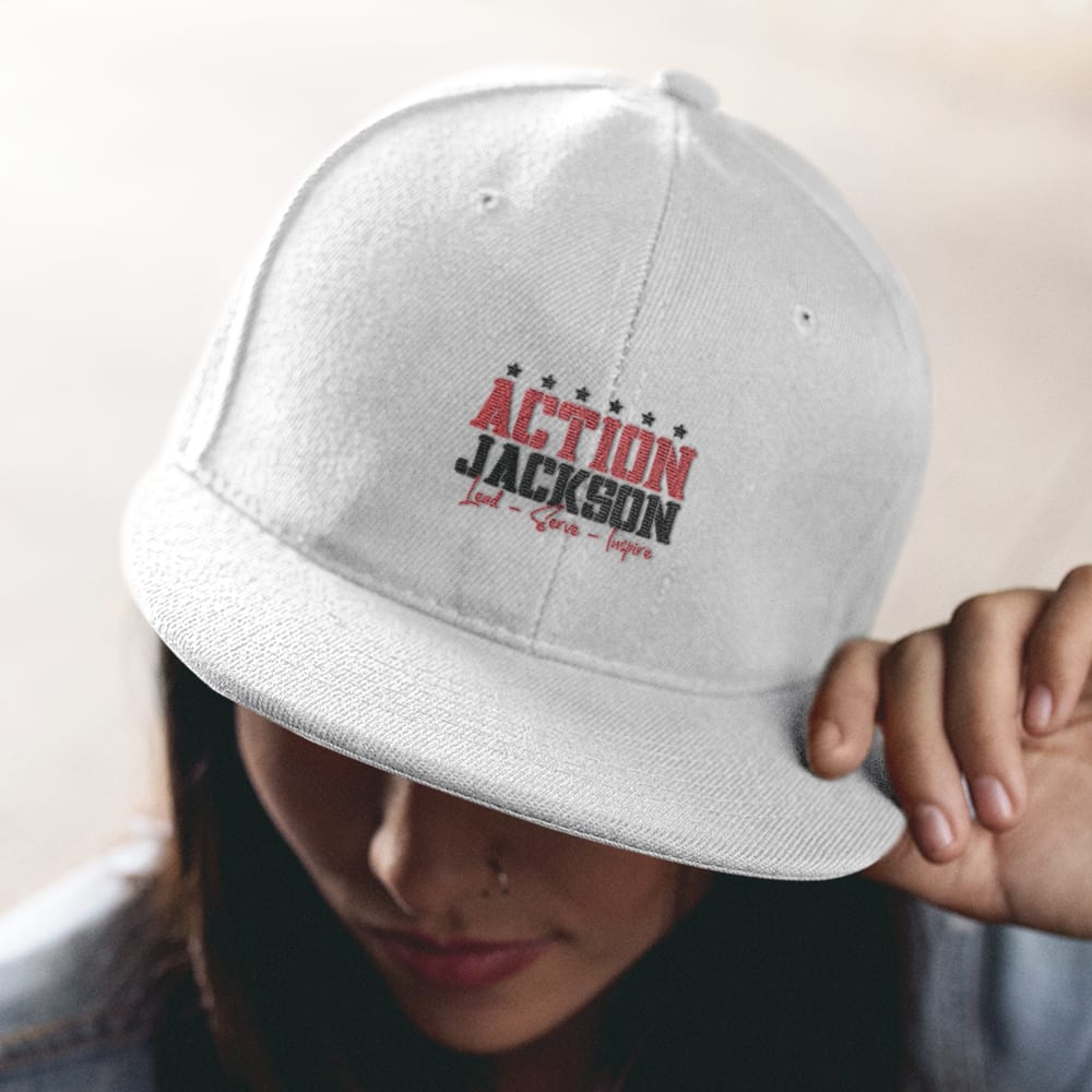 Lead-Serve-Inspire ACTION by Patrick Jackson Hat, Black Logo