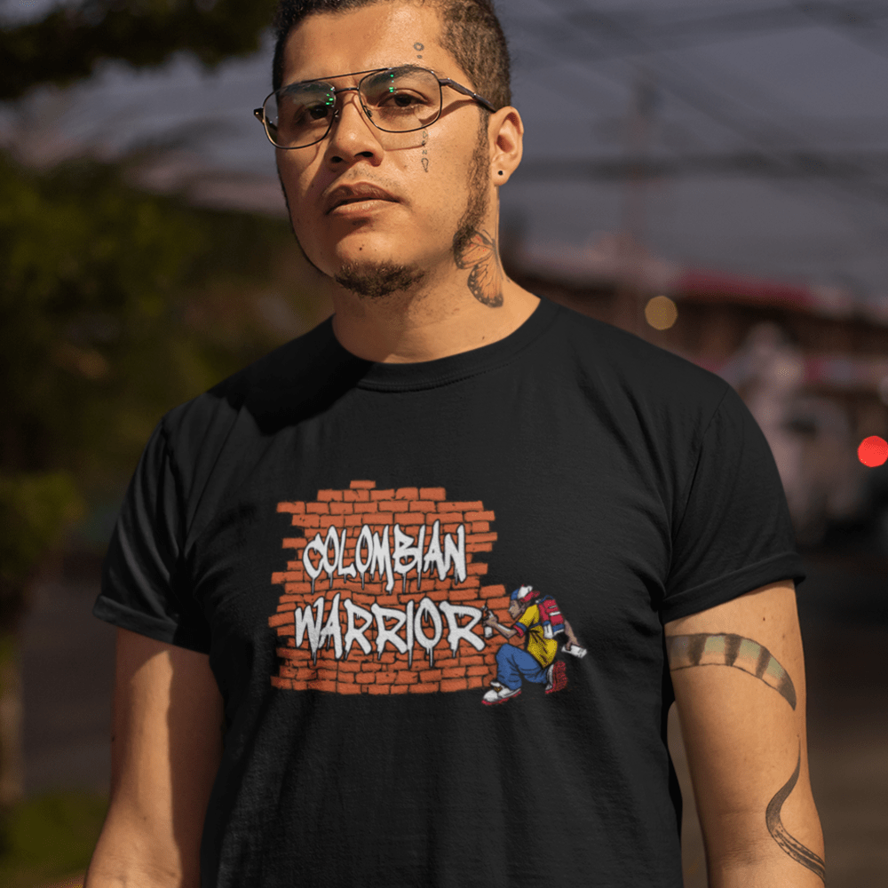 Colombian Warrior by Danny Chavez, T-Shirt