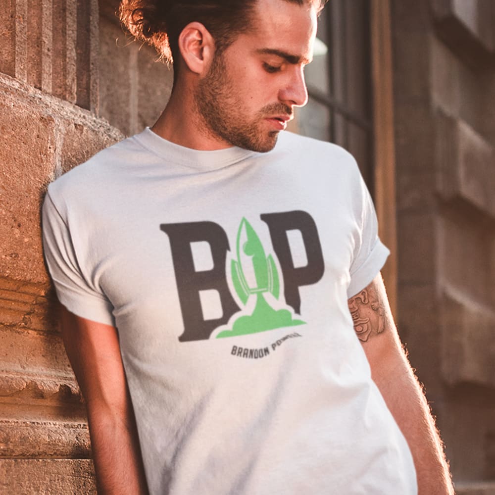 Brandon Powell T-Shirt, Black Logo