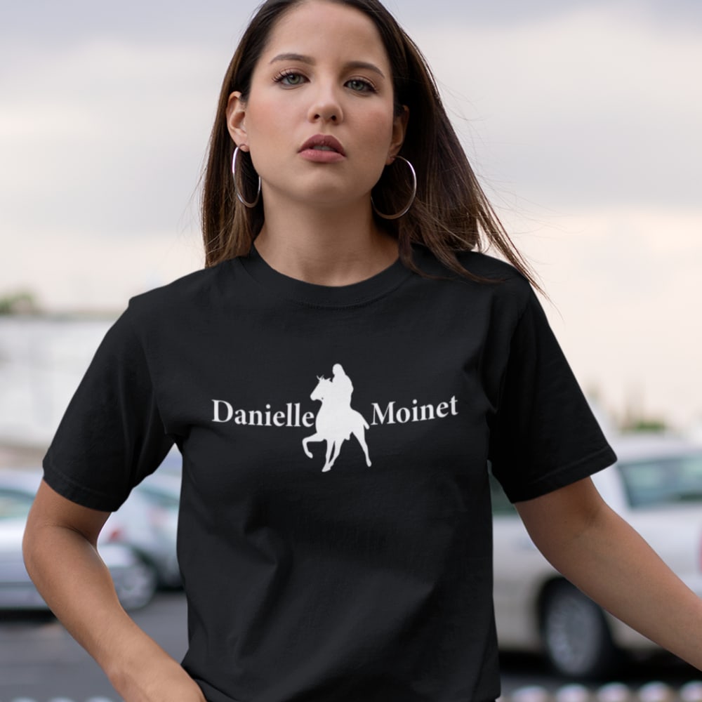 Danielle Moinet II by Summer Rae Unisex T-Shirt, White Logo