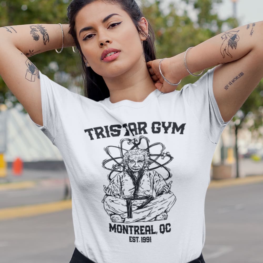 TRISTAR GYM by Firas Zahabi Women's T-Shirt, Black Logo