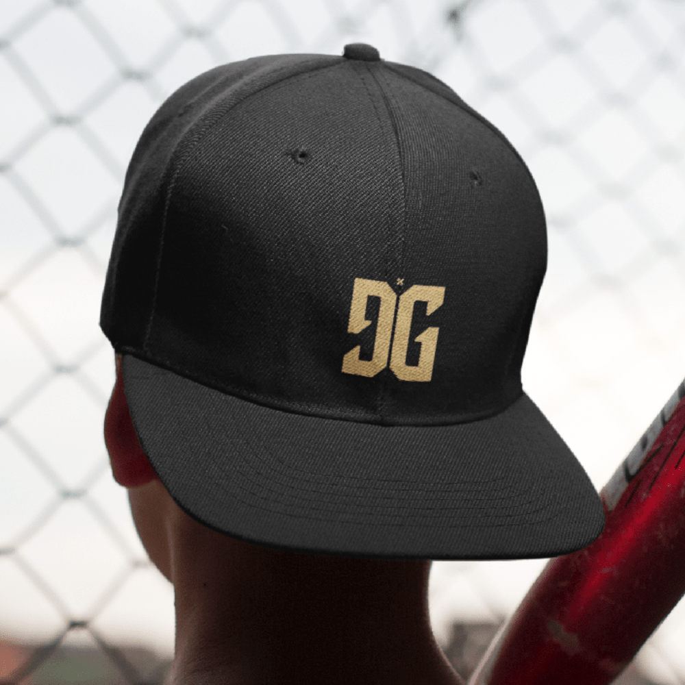 Christopher Galeano Hat, Gold Logo