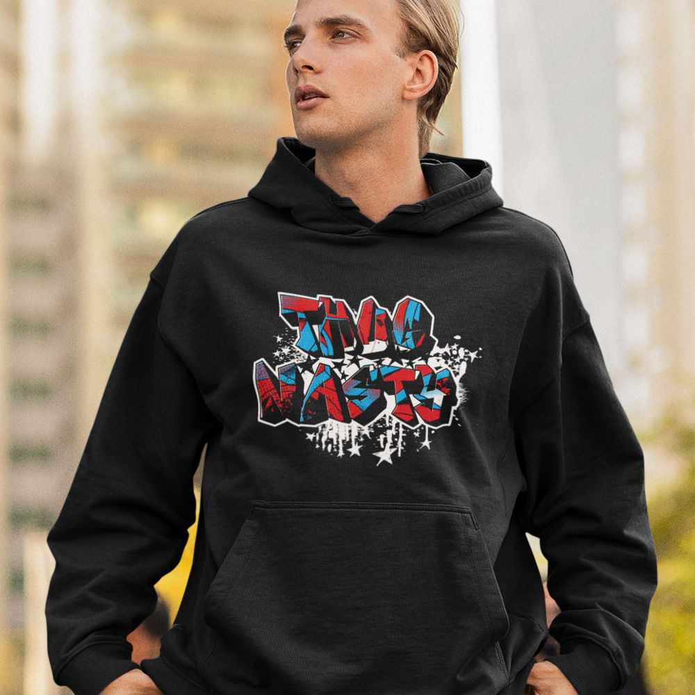"Limited Edition Flag" by Thug Nasty Bryce Mitchell Men's Hoodie