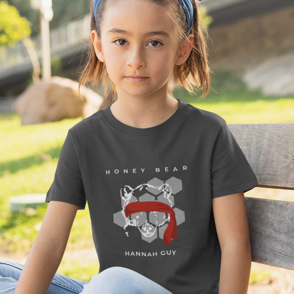 Male "Honey Bear" by Hannah Guy Unisex Hoodie, Light Logo | MILLIONS