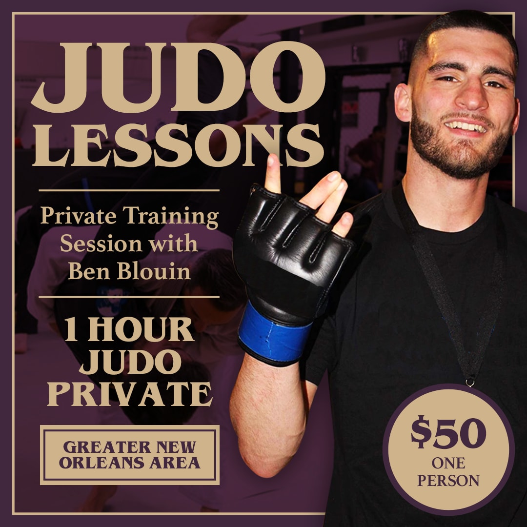 Individual Judo Lessons with Ben Blouin