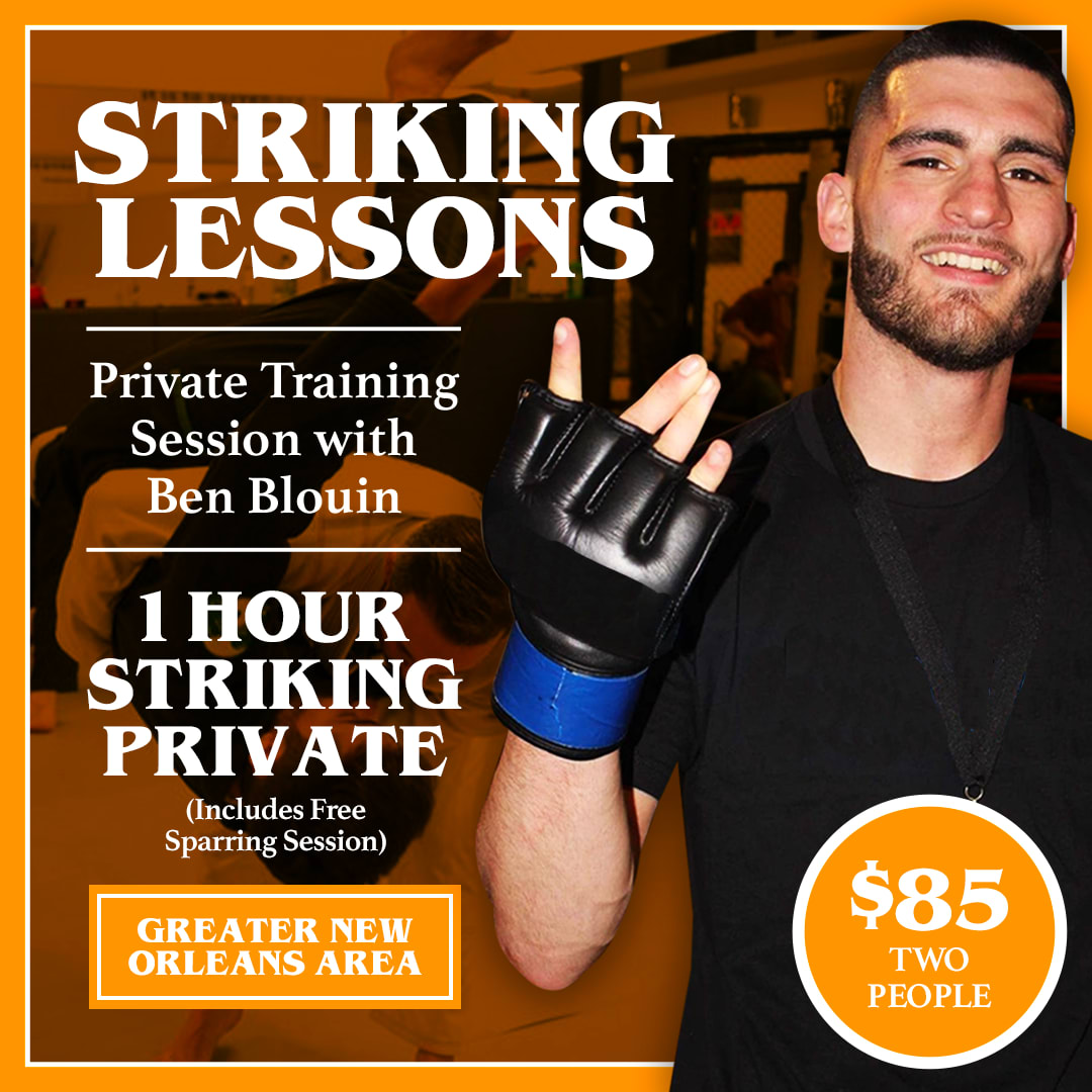 2 Person Striking Lessons with Ben Blouin