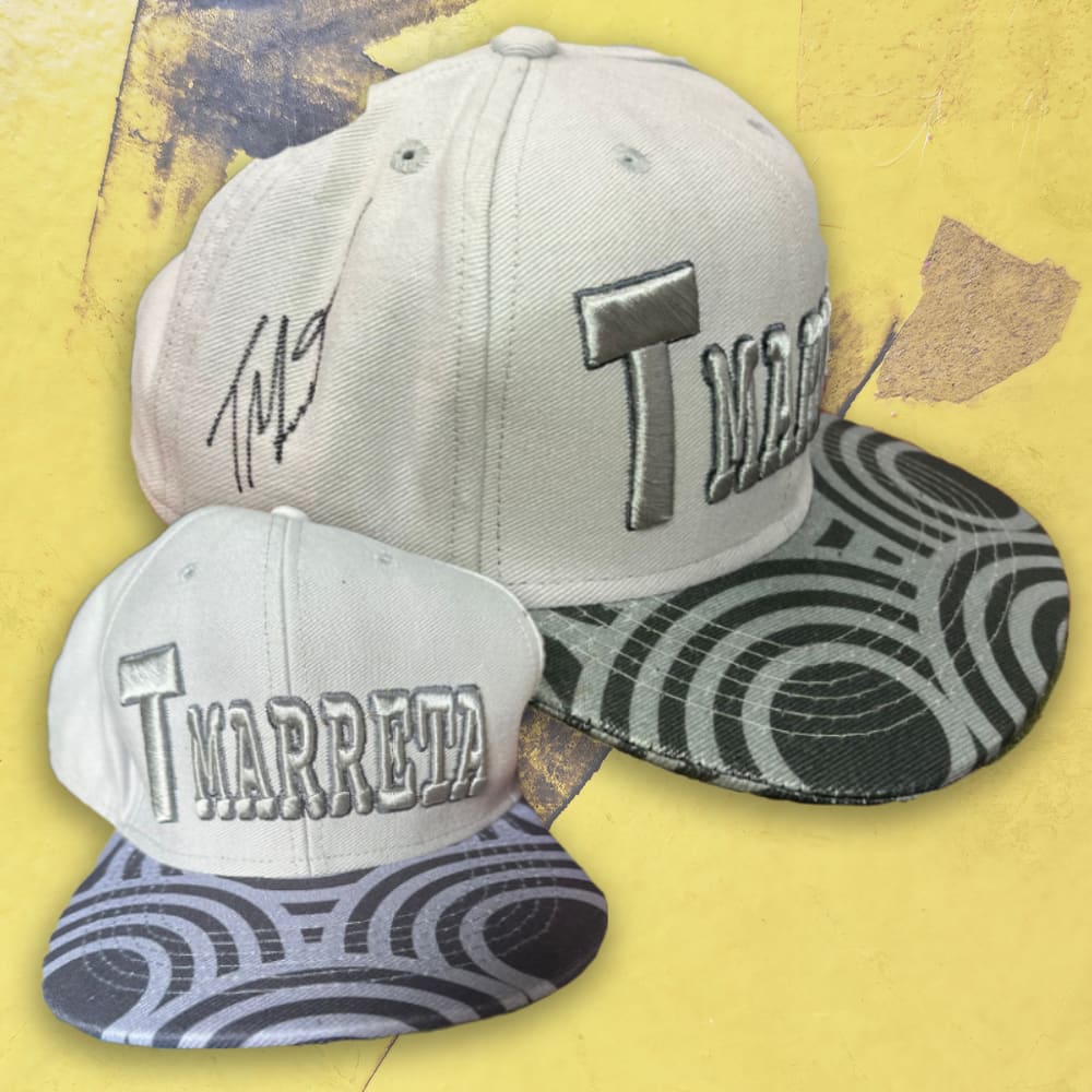 Exclusive "T.Marreta" Hats, Signed by Thiago "Marreta" Santos 