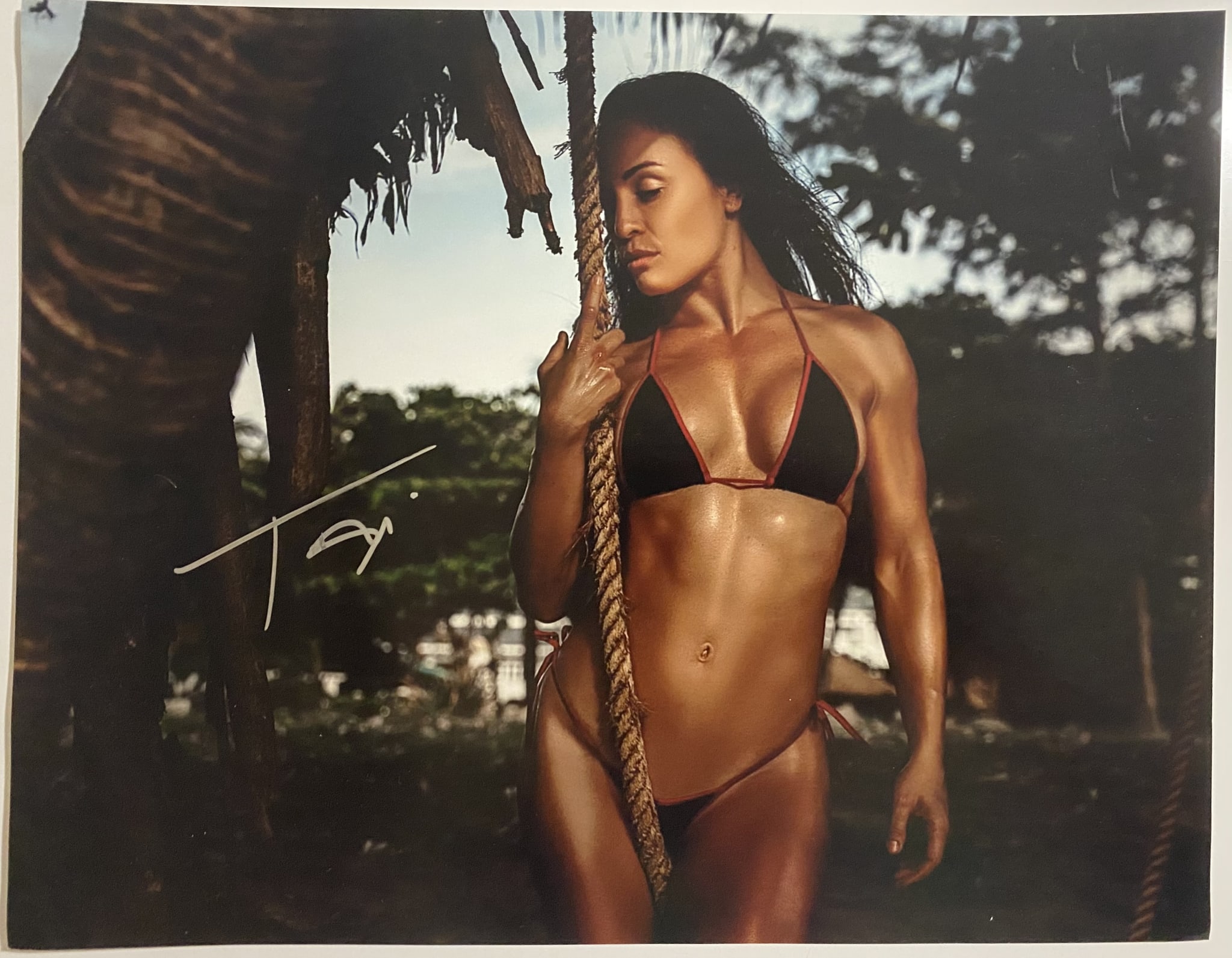 Rope On The Beach - Signed Photograph