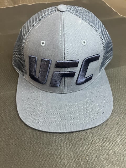 Authentic UFC Grey Trucker Hat, Signed by Grant "KGD" Dawson