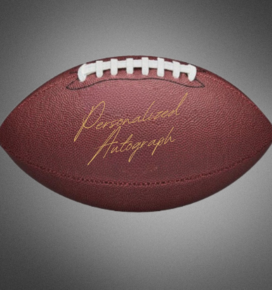 Limited Edition James Lee Autographed Football