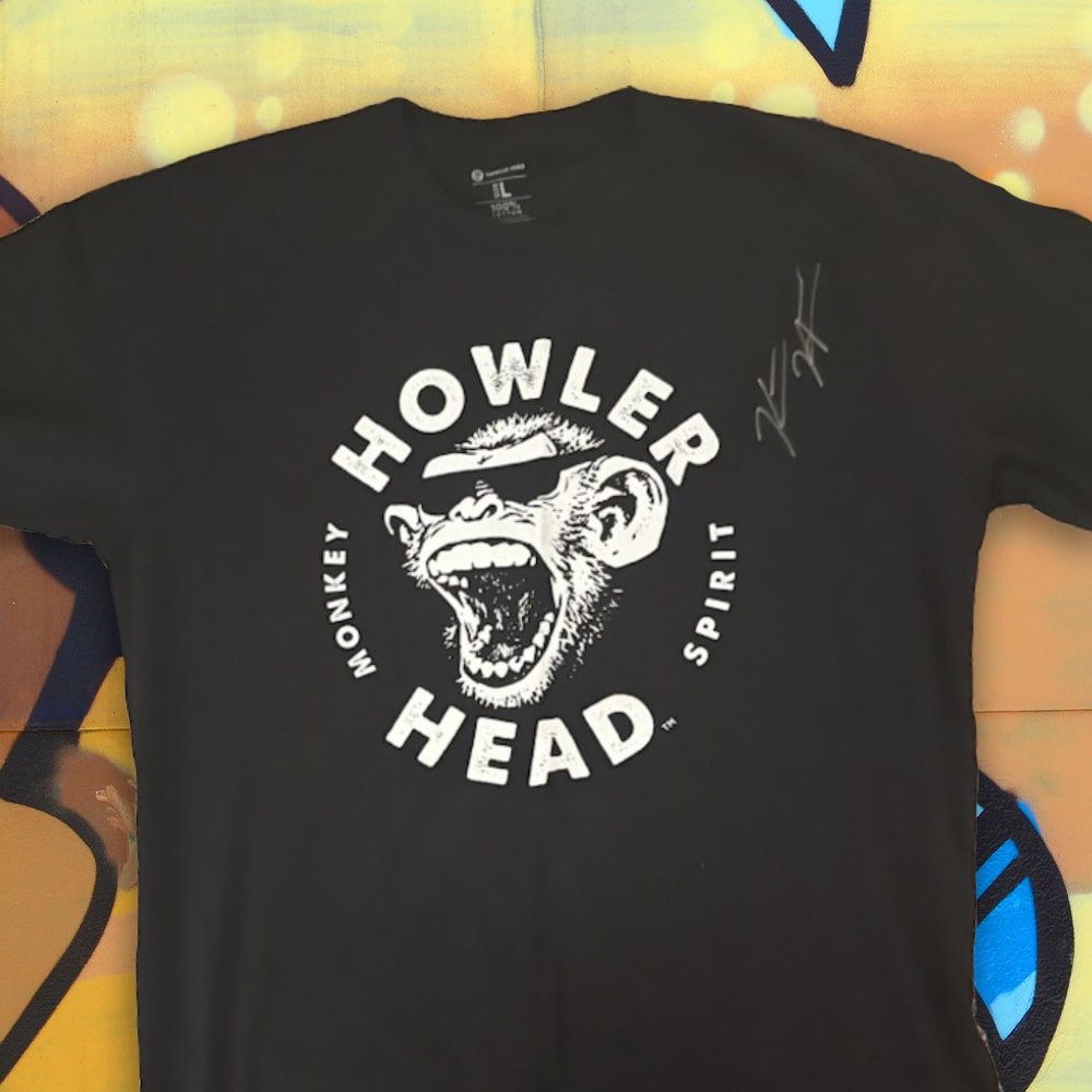 Kevin Holland Authentic Signed Howler Head T-Shirt