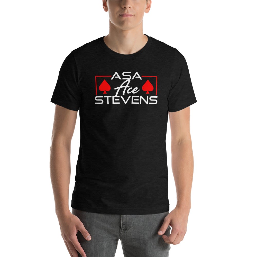 Asa "Ace" Stevens, Men's T-shirt, White Logo